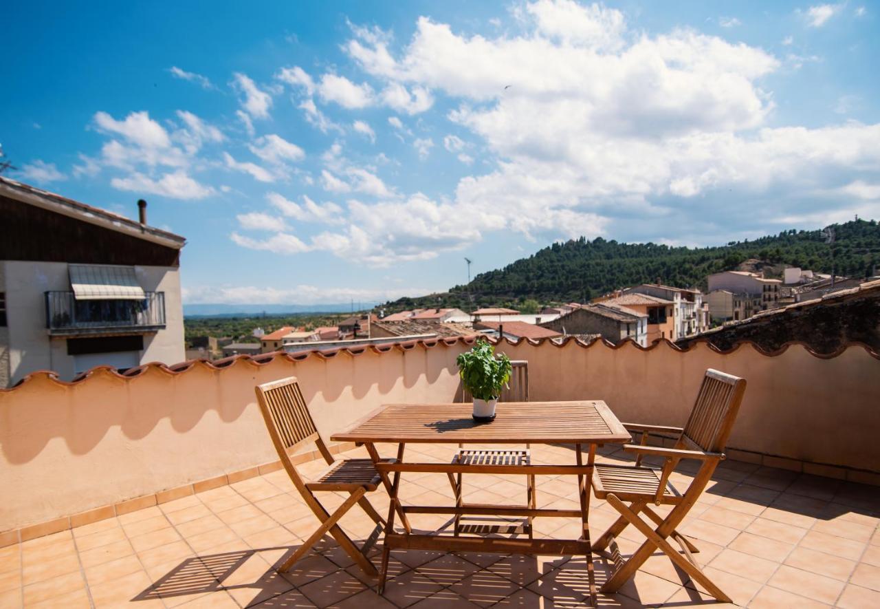 Apartamentos Maribel Calaceite Bagian luar foto